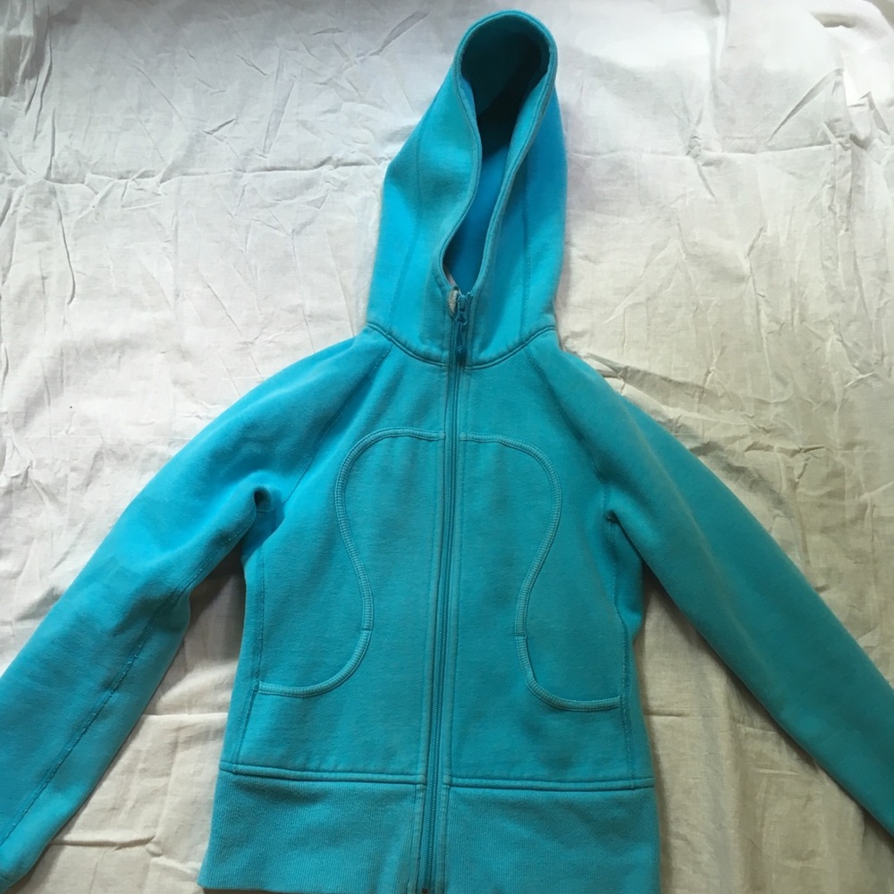 Bright Blue Lululemon Scuba Hoodie